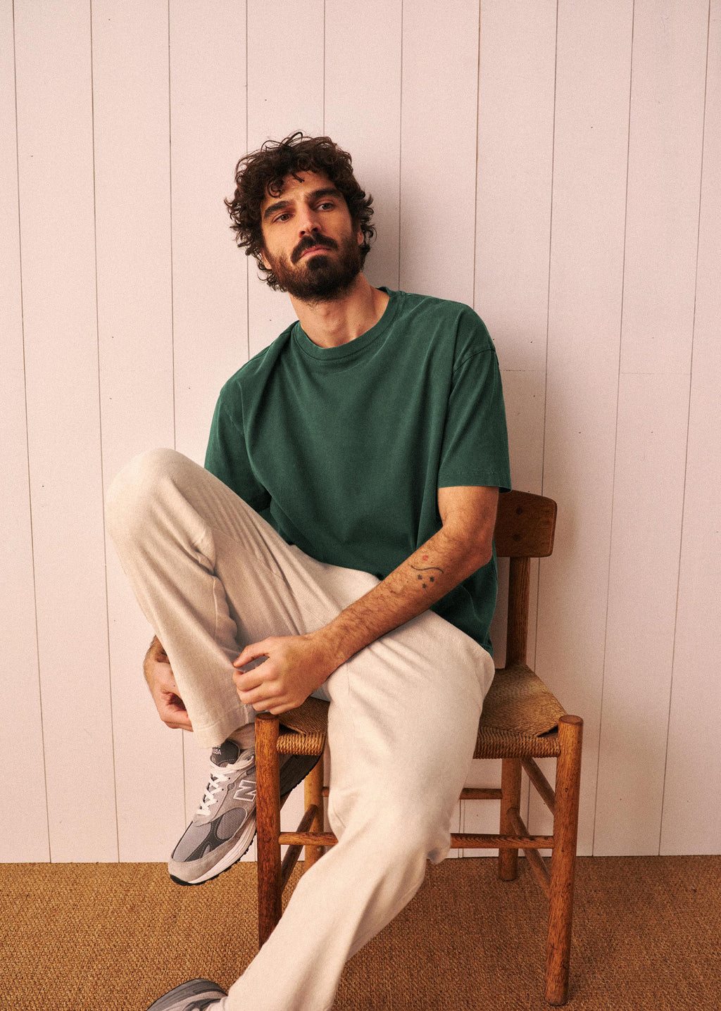 T-Shirt Mardel - Vert Sapin Délavé