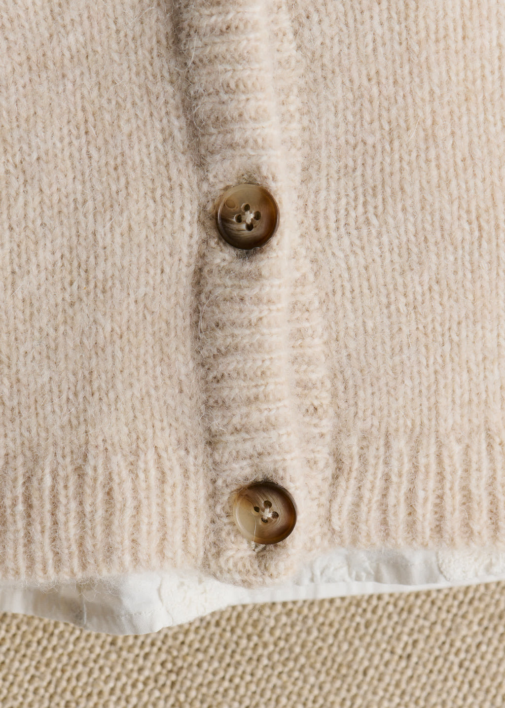 Gilet Charlot - Vanille
