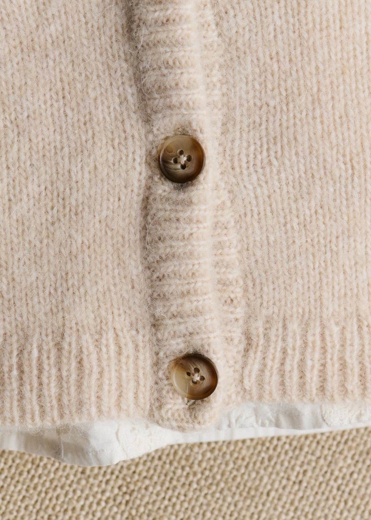 Gilet Charlot - Vanille