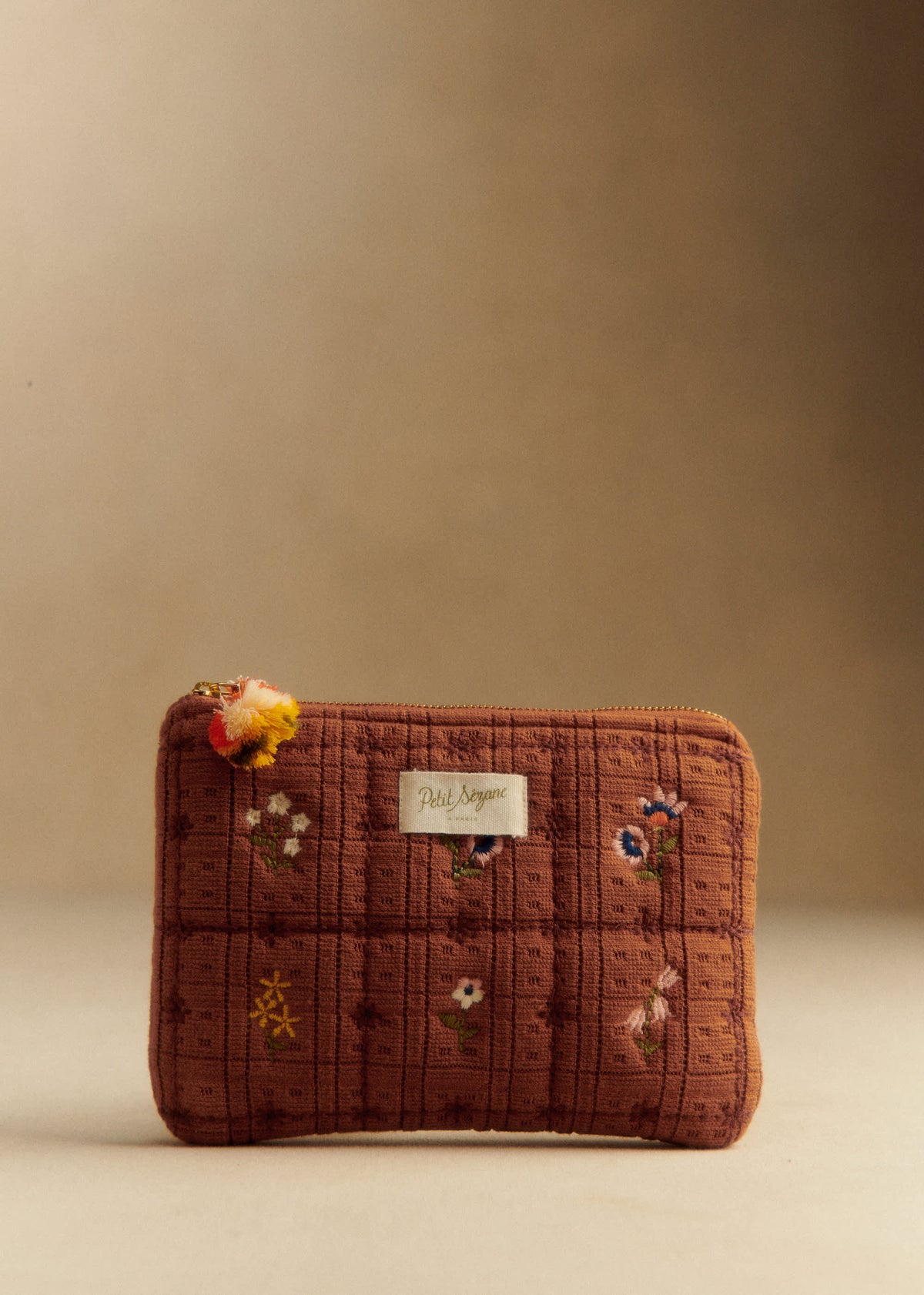 Pochette Plate - Broderie Herbier