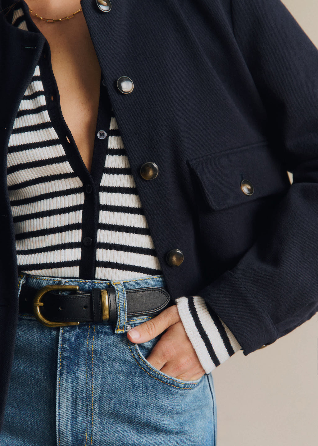 Veste Nadia - Marine