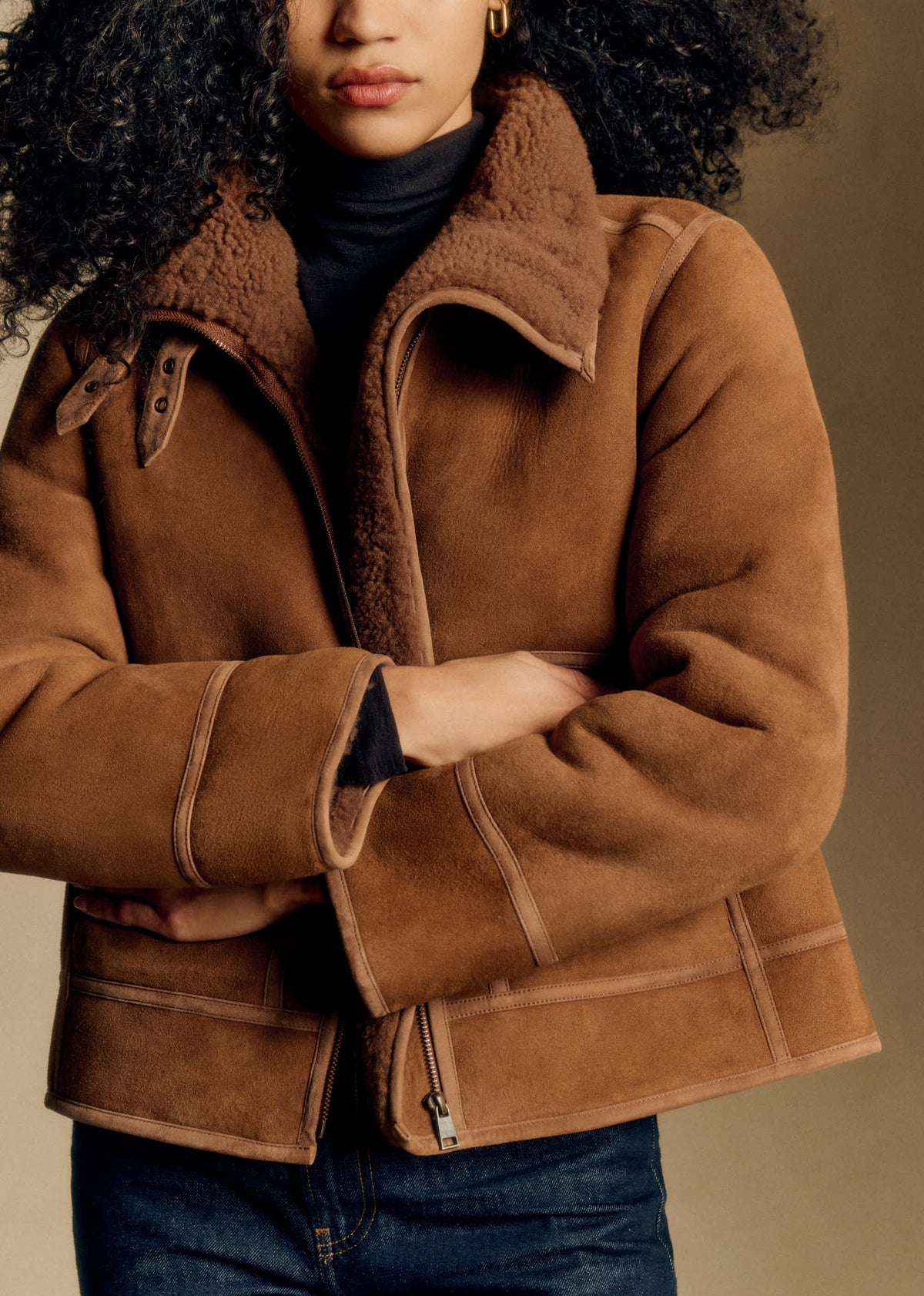 Manteau Calixte - Marron