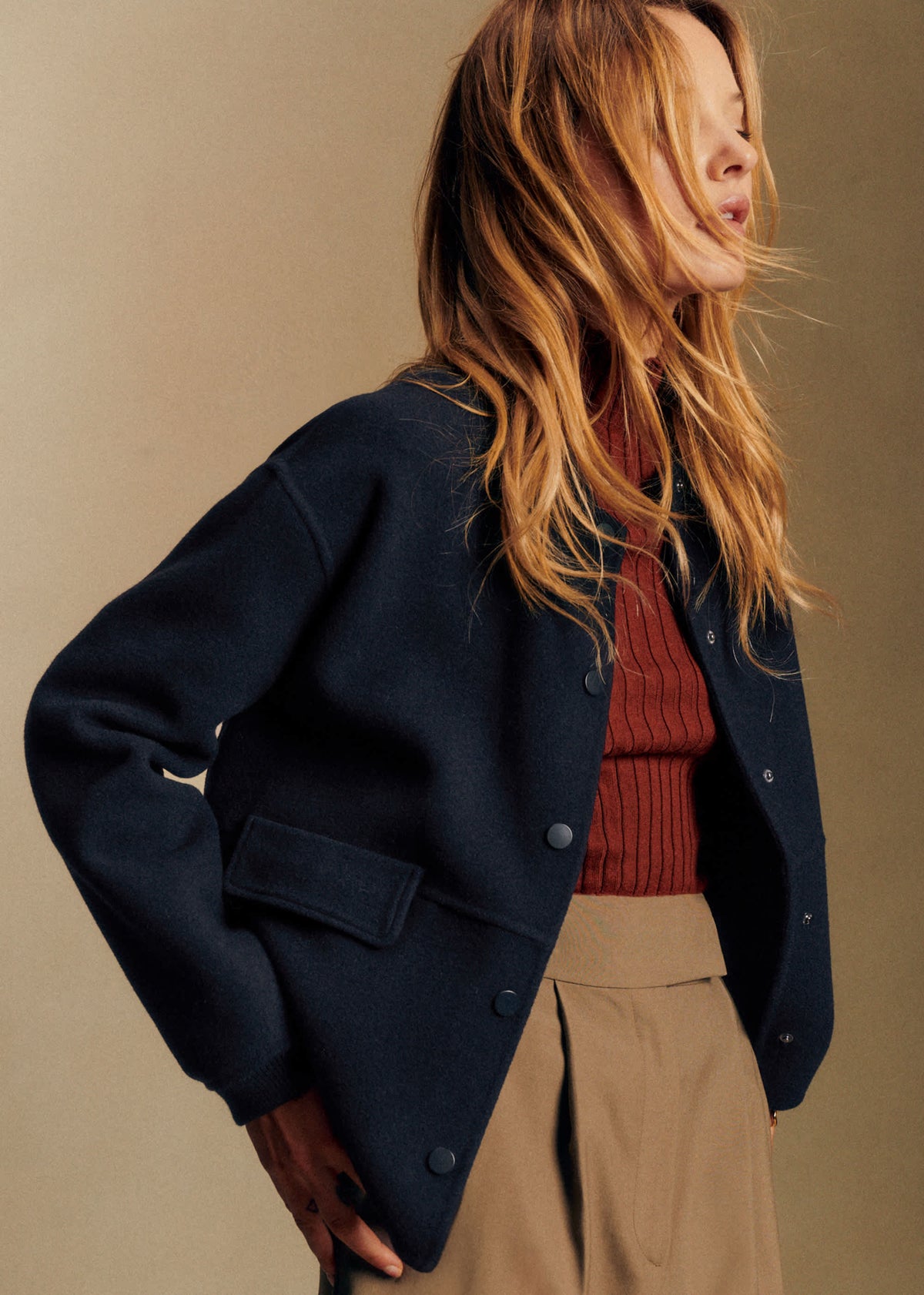 Manteau Suzy - Marine
