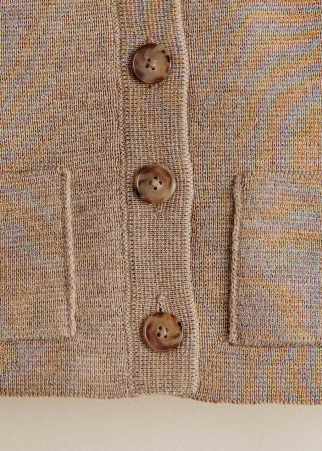 Gilet Betty - Beige Chiné
