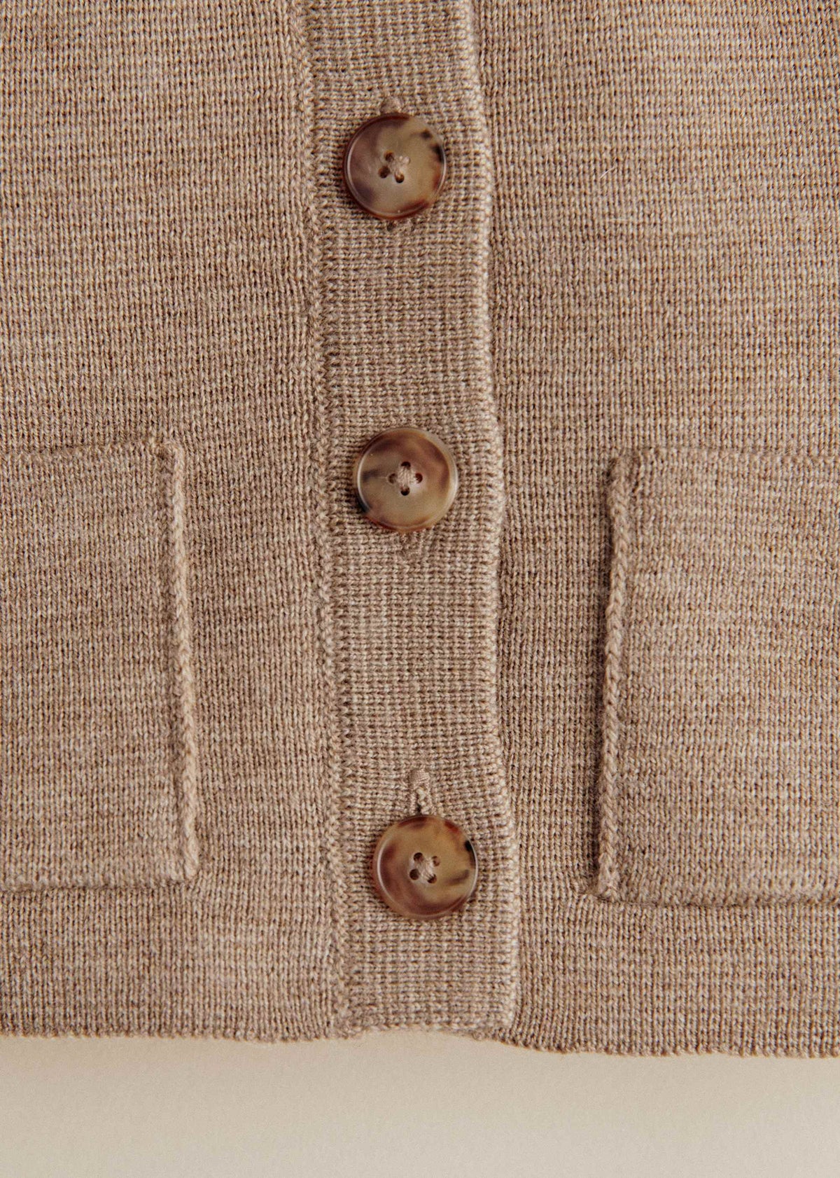 Gilet Betty - Beige Chiné
