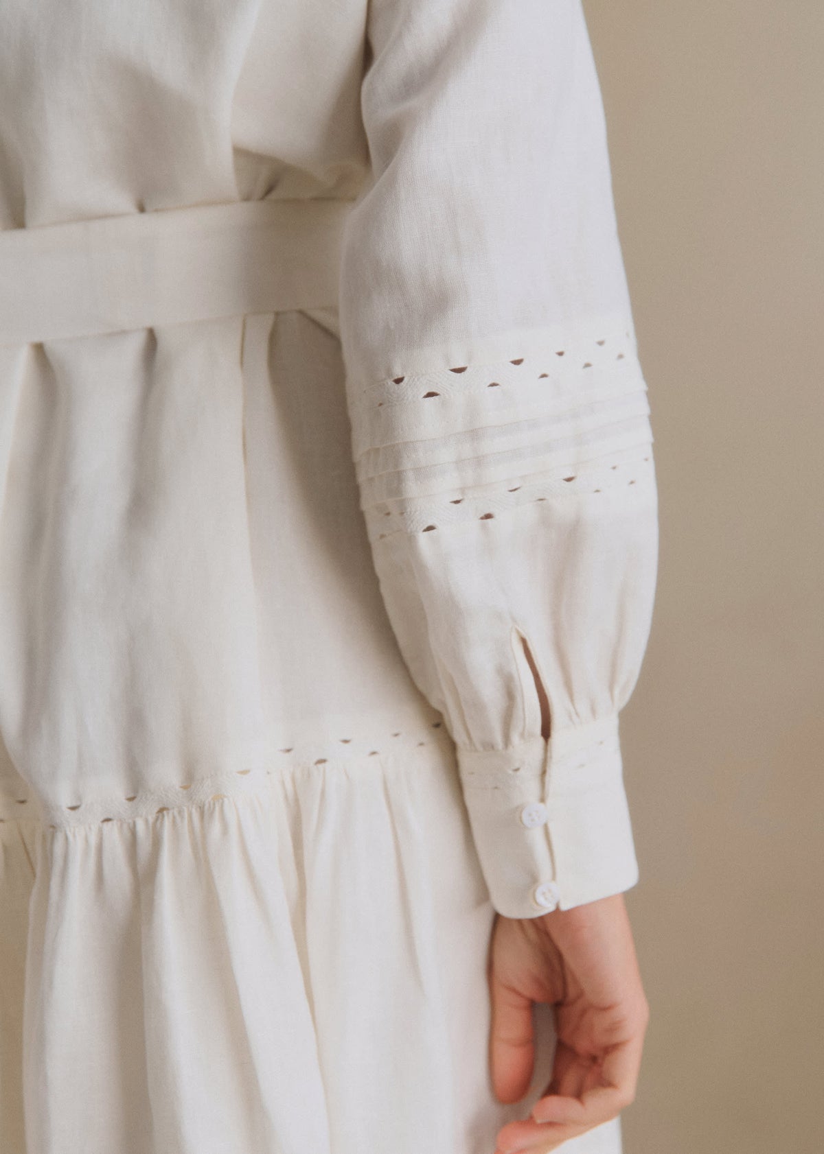 Robe Jacky - Ecru