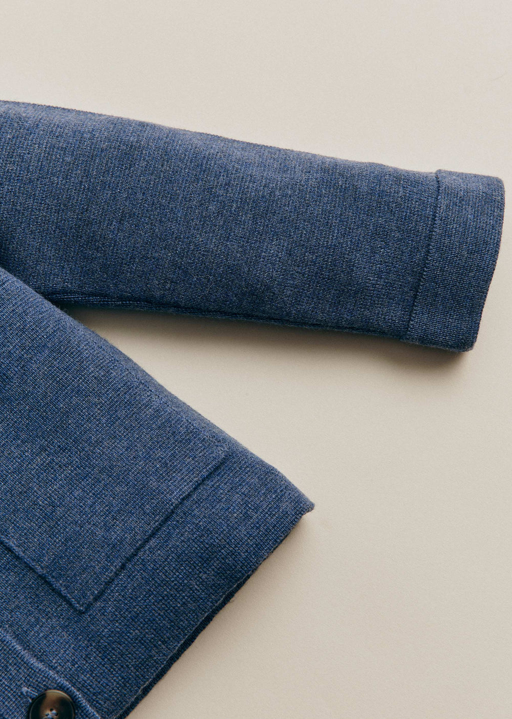 Gilet Betty - Bleu Chiné