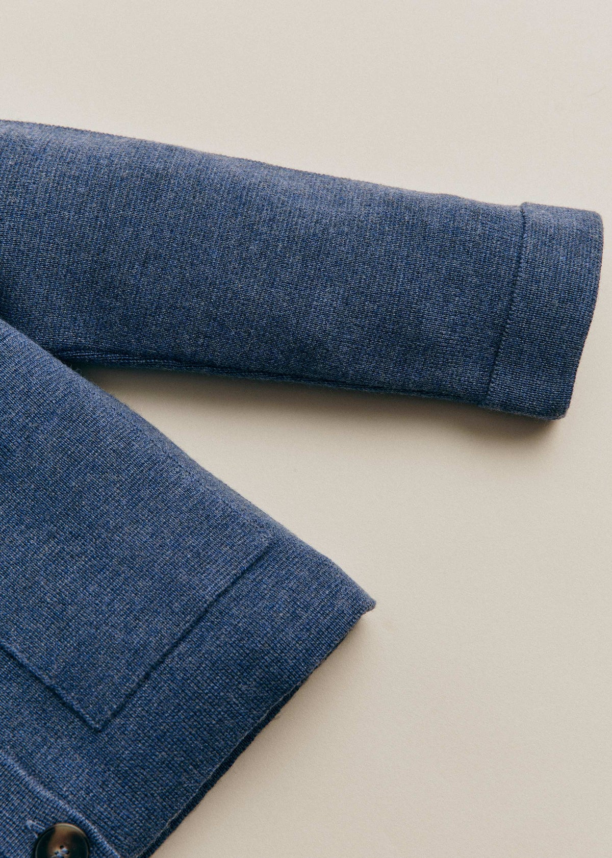 Gilet Betty - Bleu Chiné