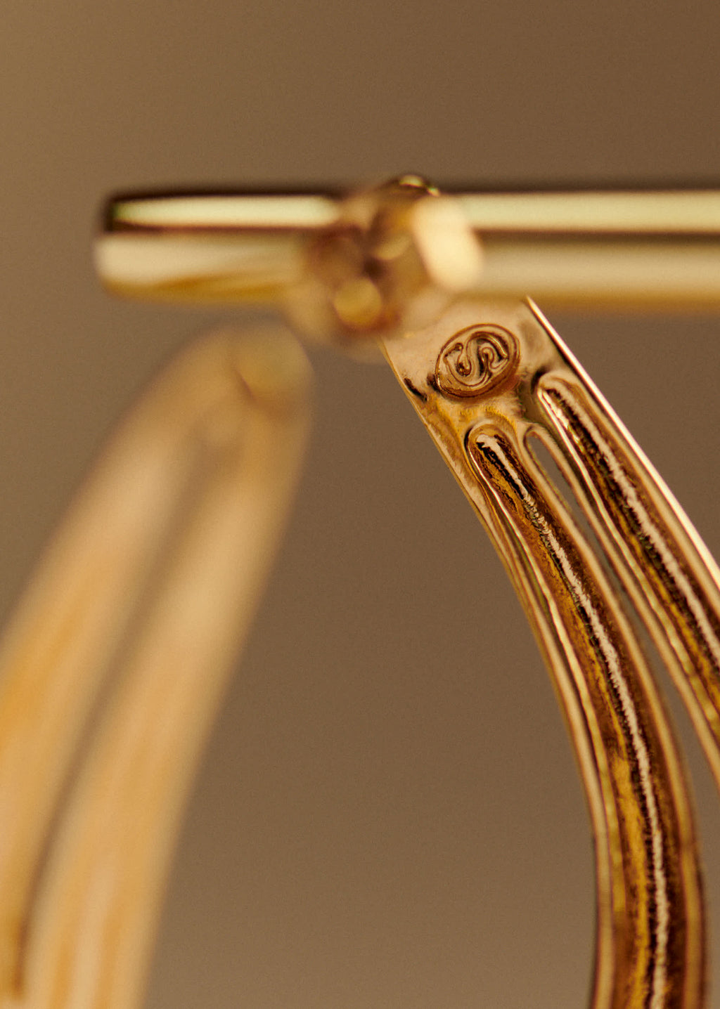 Boucles d'oreilles Gina - Doré