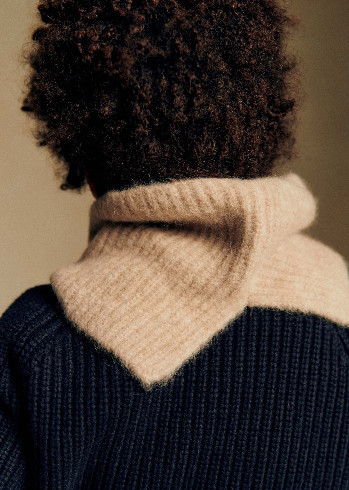 Snood Bernie - Beige Chiné Clair