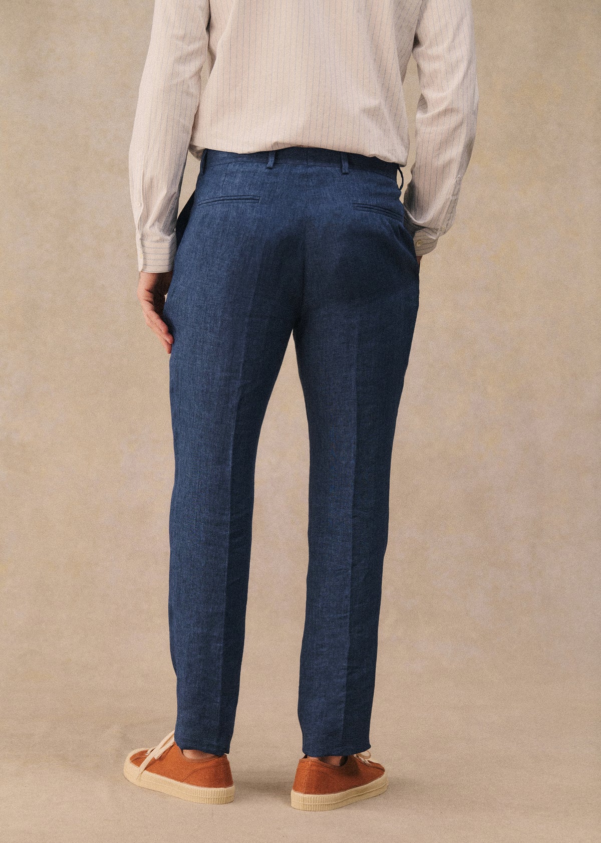 Pantalon Deon - Bleu Chiné