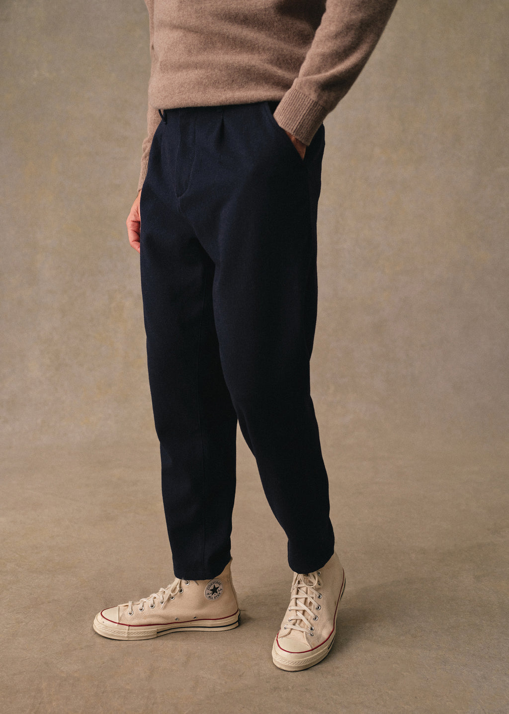 Pantalon Bergame - Marine Foncé