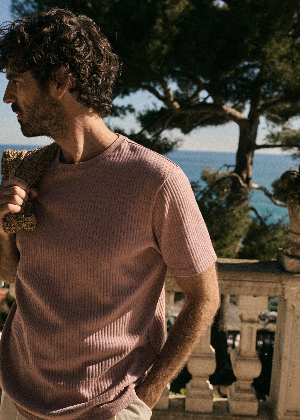 T-Shirt Celan - Vieux Rose