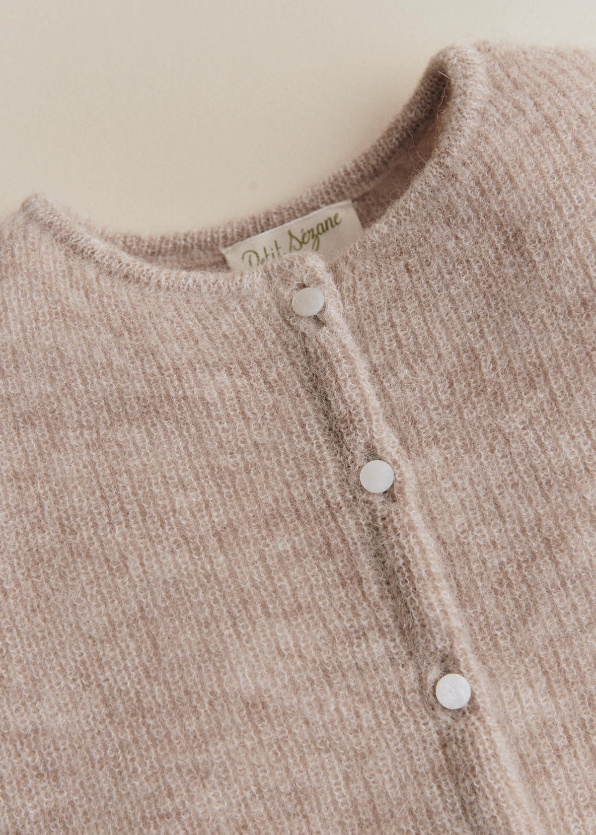 Gilet Gaspard - Beige Chiné Clair