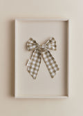 Pince Grand Noeud - Vichy Vert