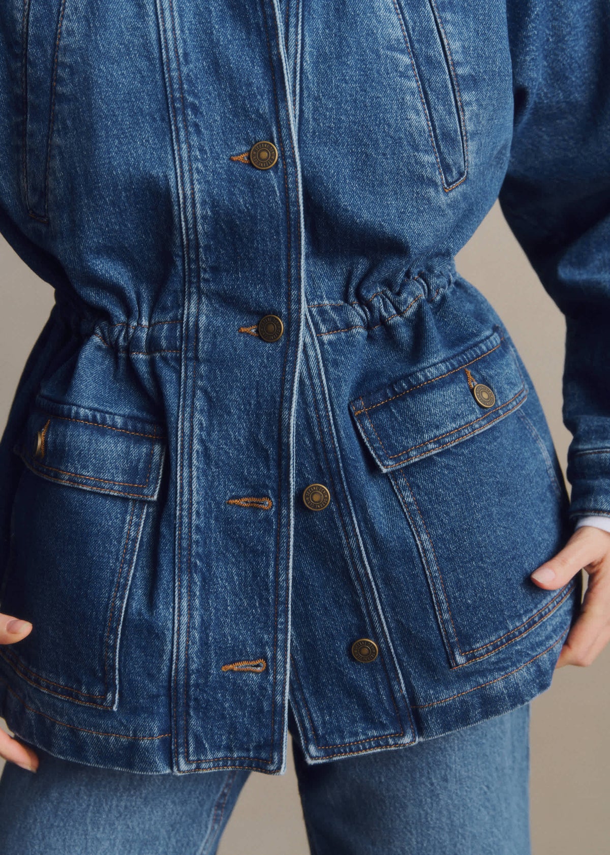 Manteau Edgard - Bleu Denim