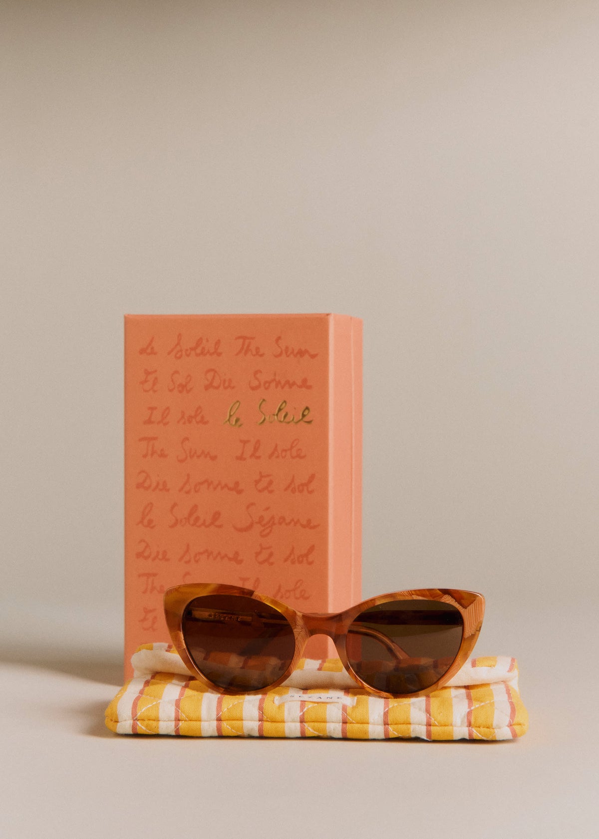 Lunettes de soleil Bianca - Écaille Caramel