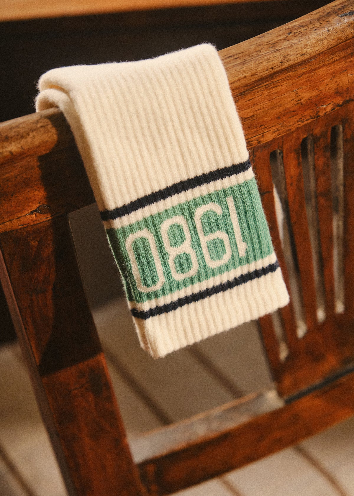 Chaussettes 1980 - Écru