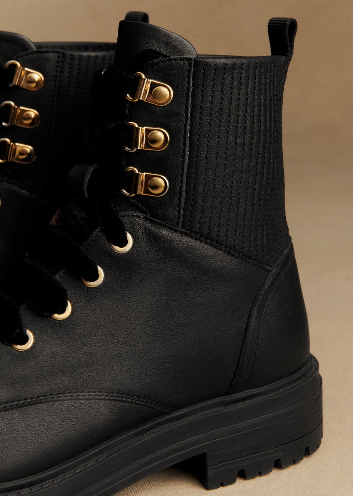 Boots Low Niels - Noir Lisse