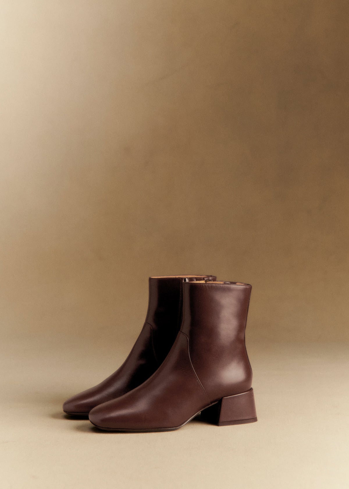 Bottines Low Paulette - Chocolat Glacé