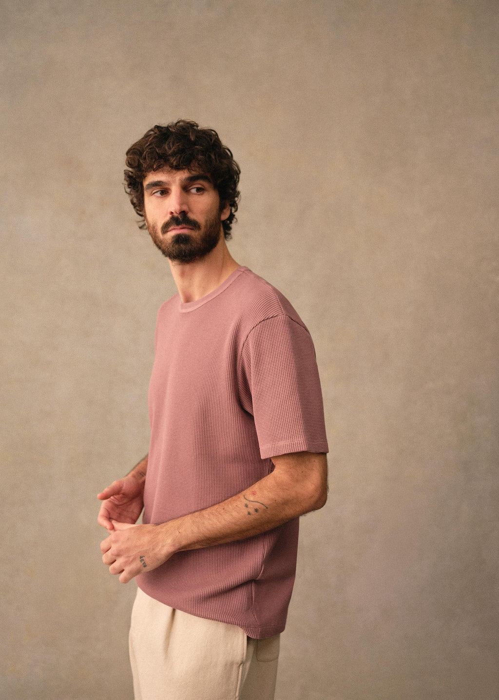T-Shirt Loise - Rose Ancien
