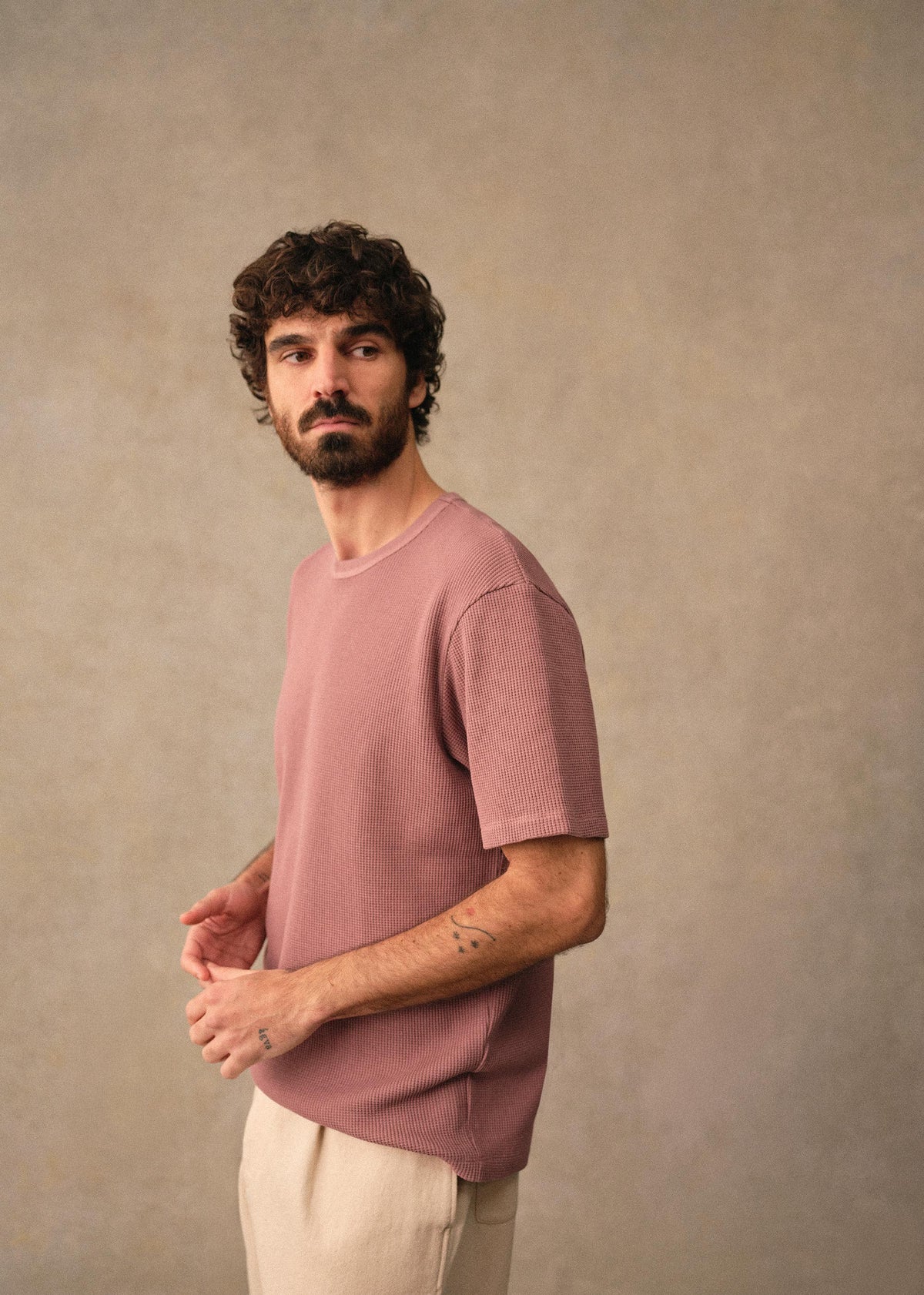 T-Shirt Loise - Rose Ancien
