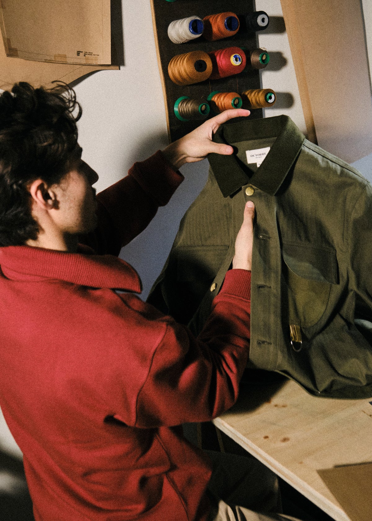 Veste Will Octobre x ANTM - Kaki
