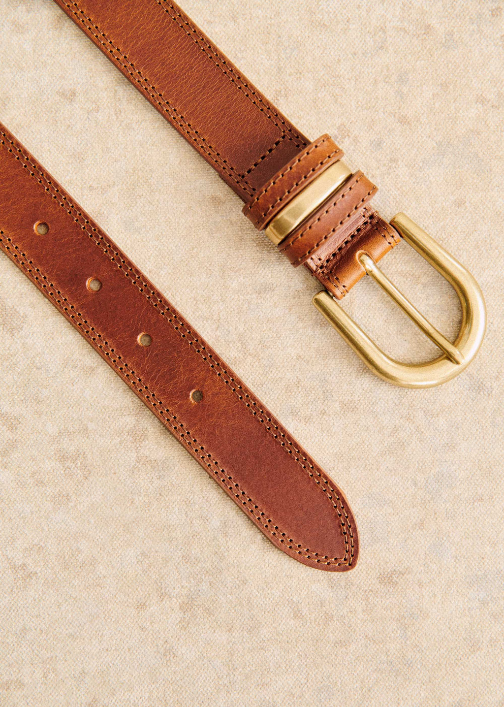 Ceinture Taylor - Cuir Naturel Héritage