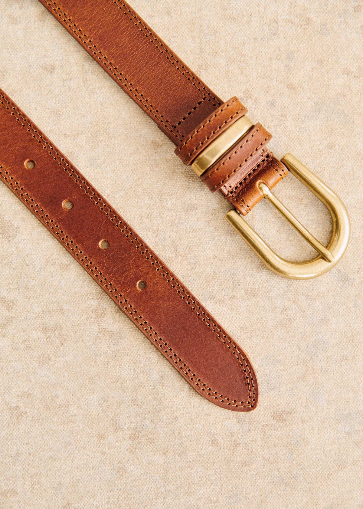 Ceinture Taylor - Cuir Naturel Héritage