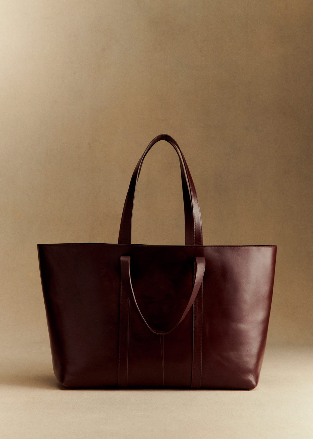 Cabas Maxi Gabin - Chocolat Vintage