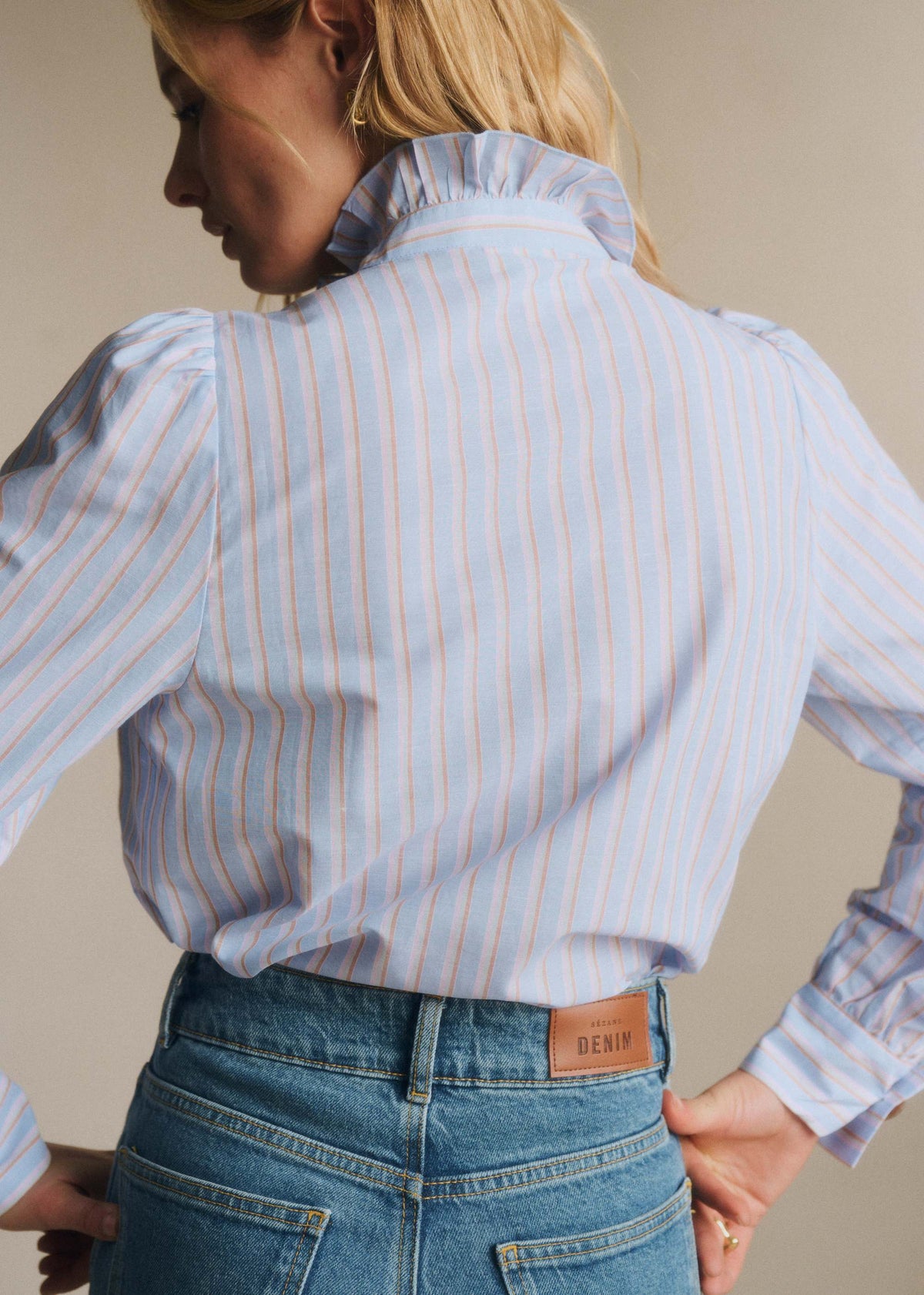 Chemise Ambre - Rayures Pastel