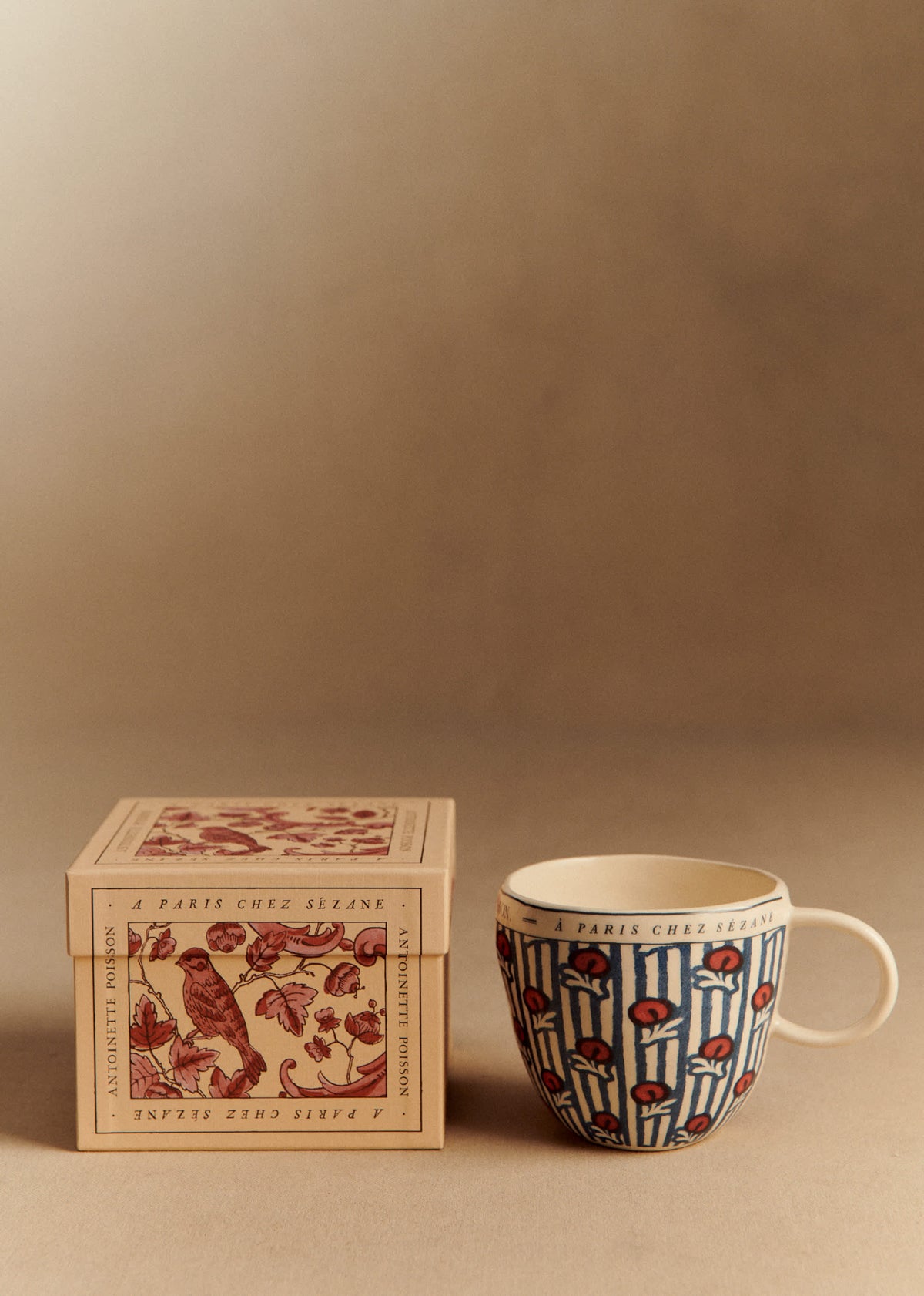 Mug Appolline - Sézane x Antoinette Poisson - Imprimé Cerises