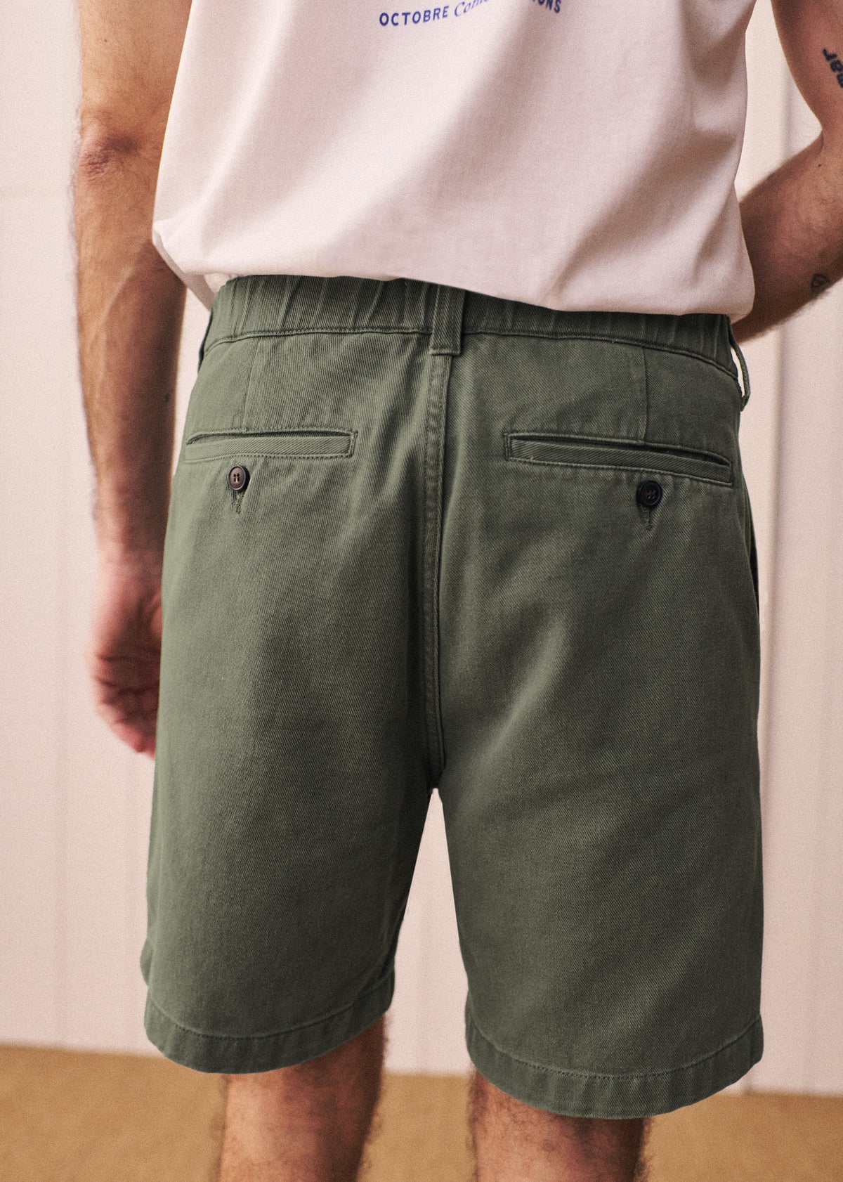 Short Tiber - Vert Délavé