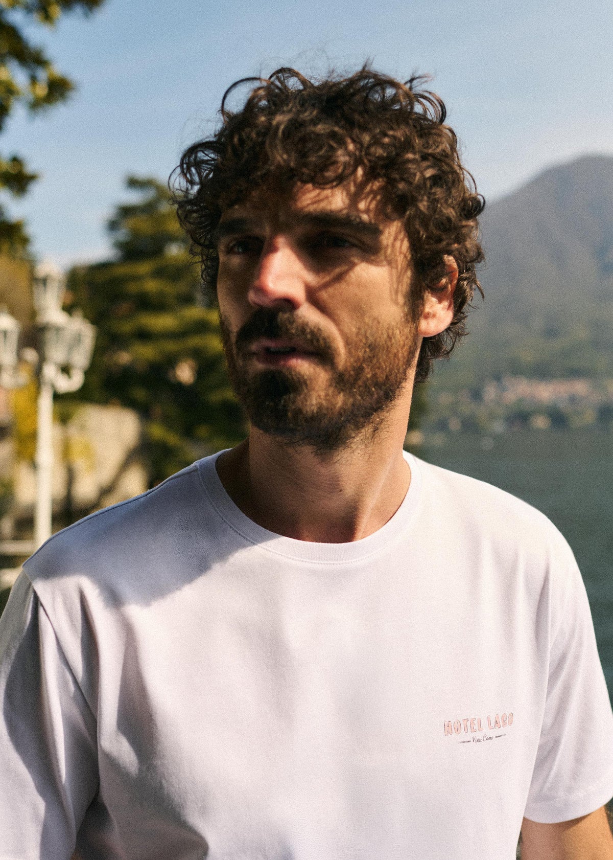 T-Shirt Hotel Lago - Blanc