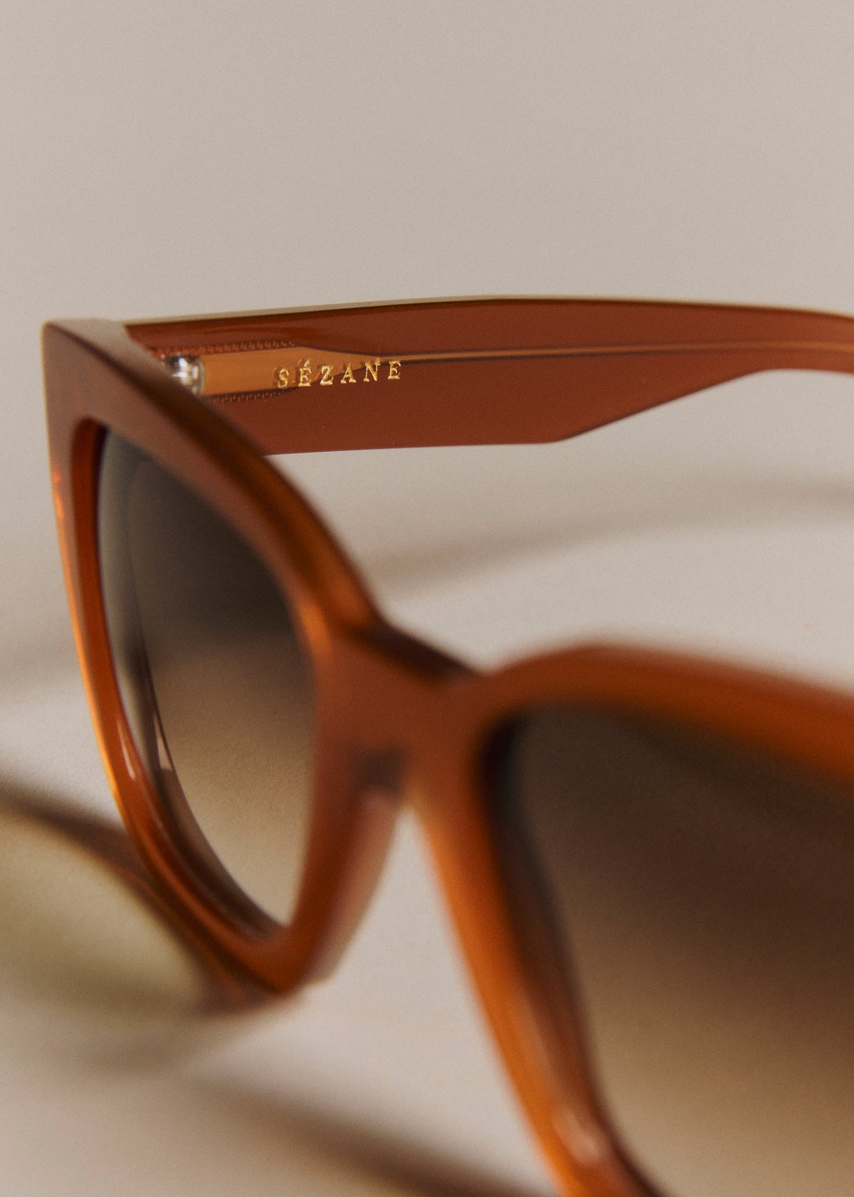 Lunettes de soleil Mila - Caramel