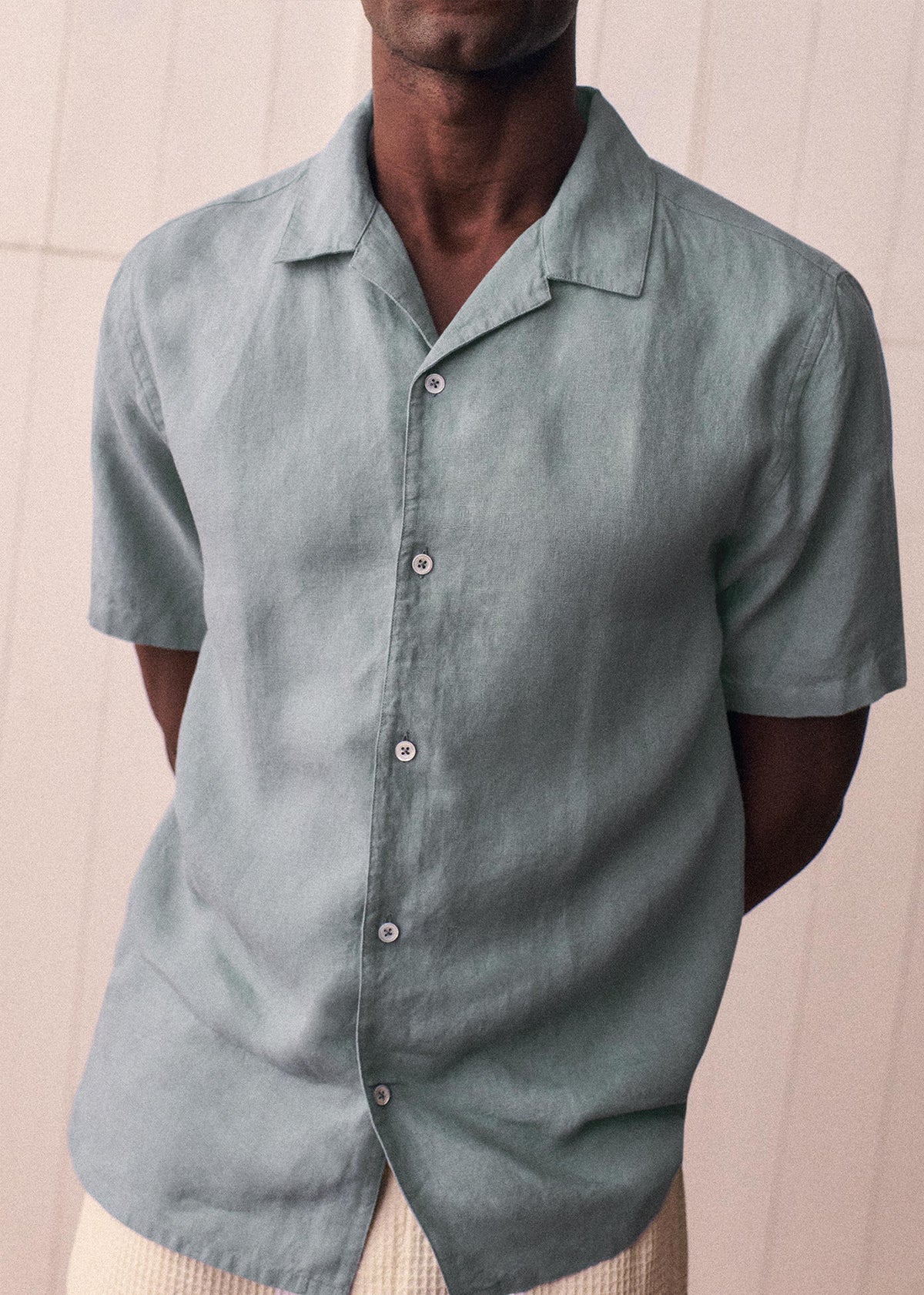 Chemise Holt Lin - Bleu Acier