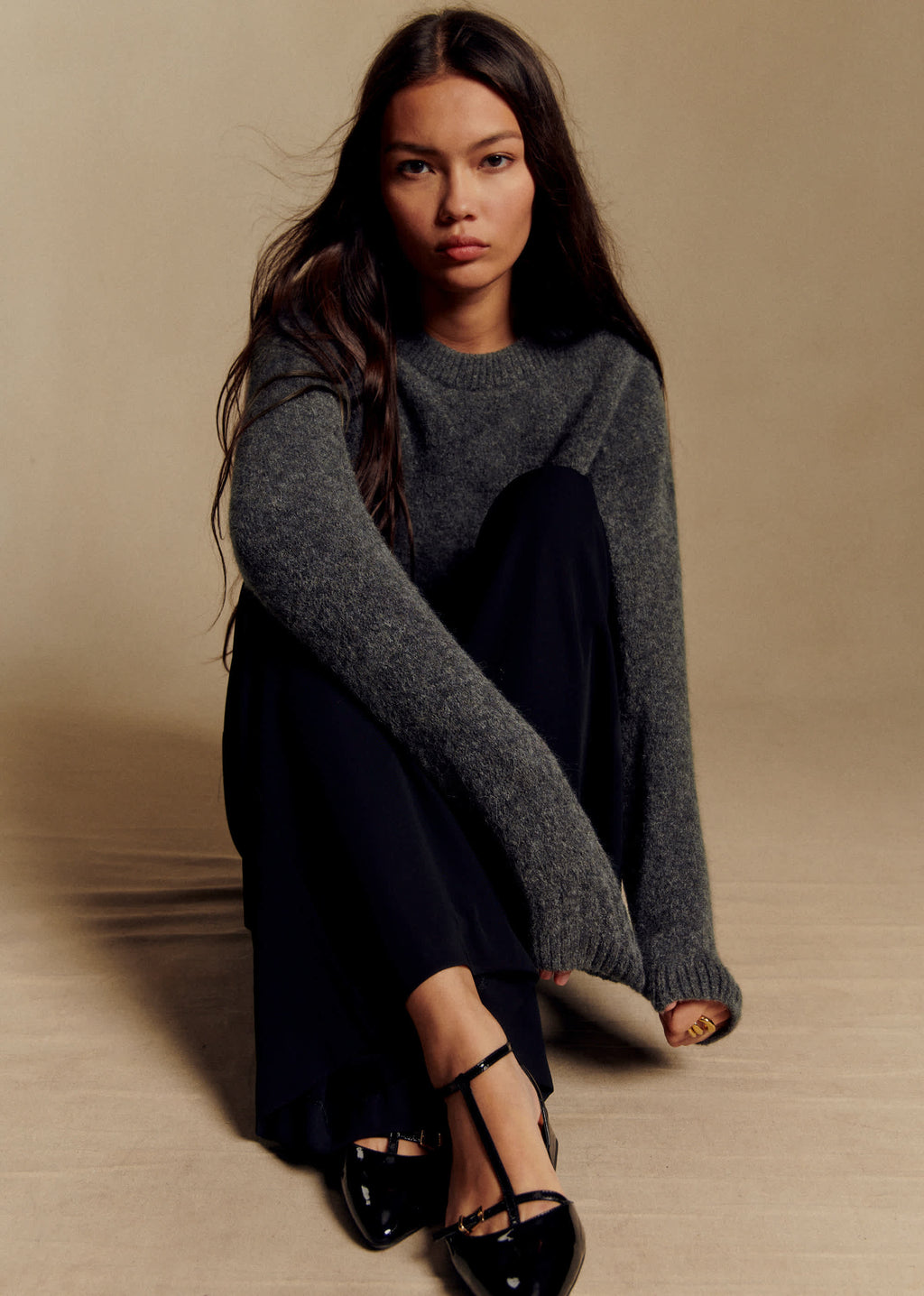 Pull Amiel - Gris Foncé