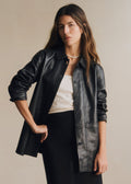 Veste Will - Cuir Noir