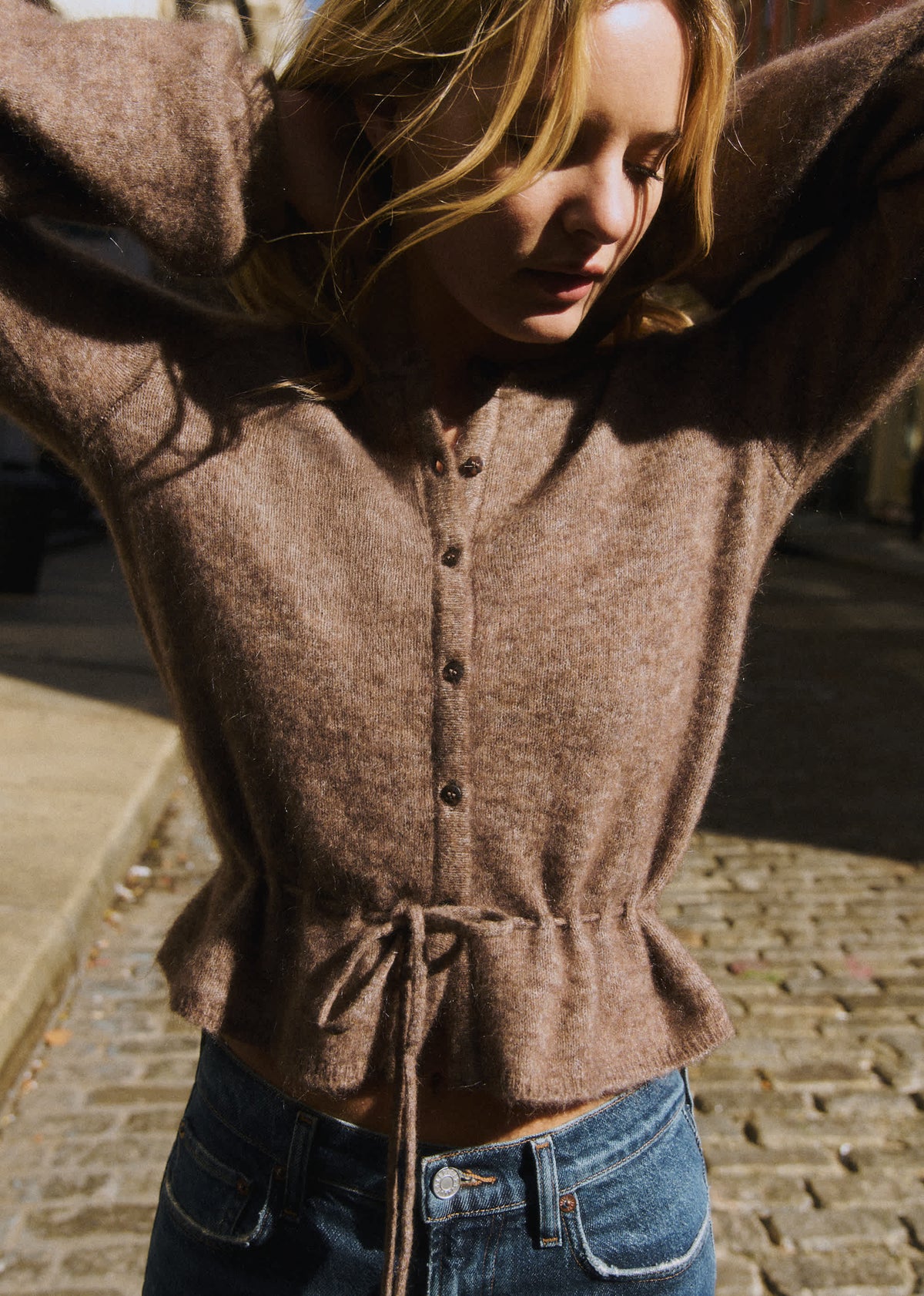 Gilet Barbara - Taupe Foncé