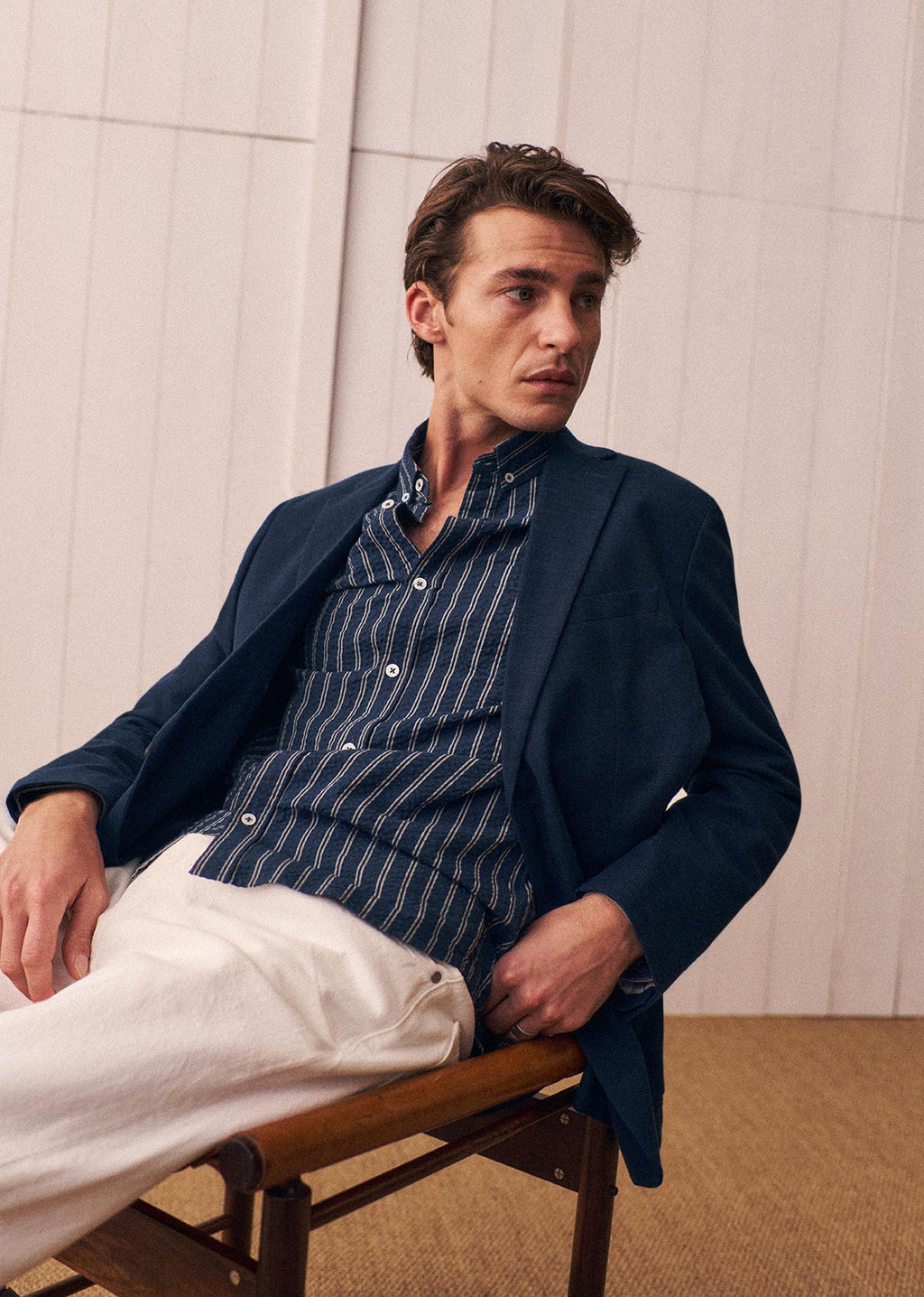 Veste Young - Marine
