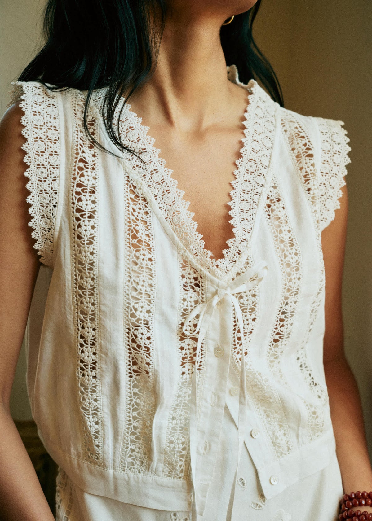 Blouse Loanne - Ecru