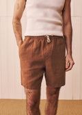 Short Priam Lin - Marron