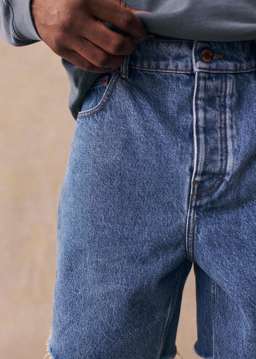 Short Ezra - Bleu Vintage
