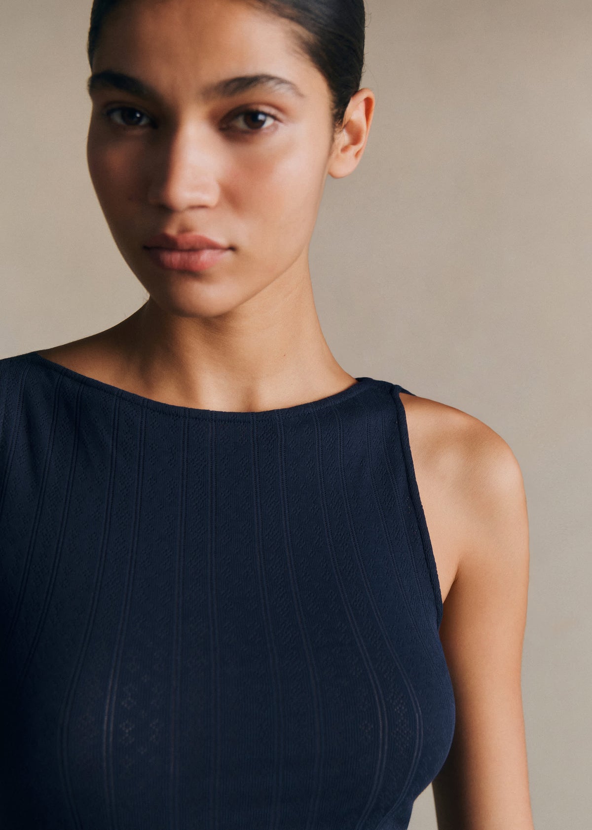 Top Fanny - Pointelle Marine