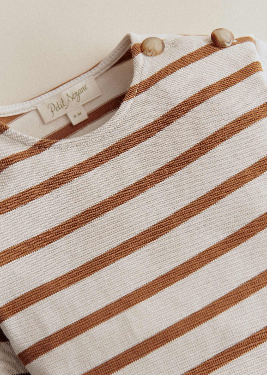 Marinière Colette - Ecru / Caramel