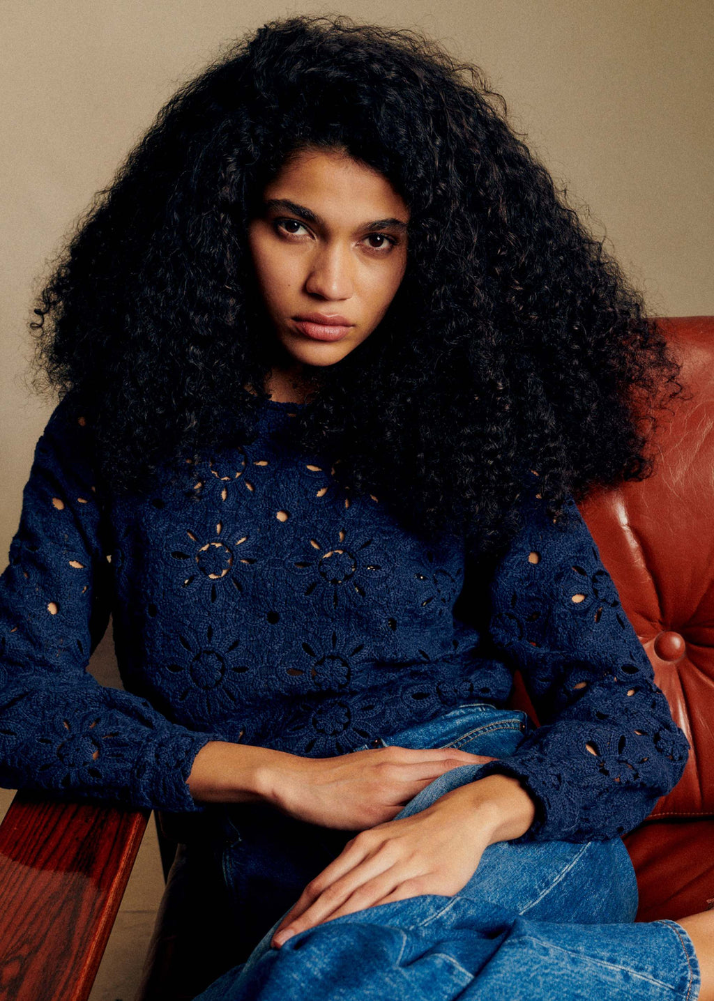 Blouse Jesse - Bleu