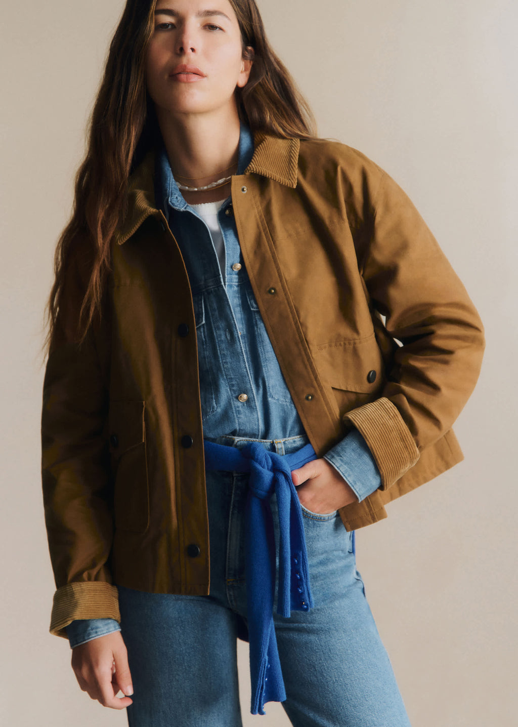 Veste MANOE - Noisette