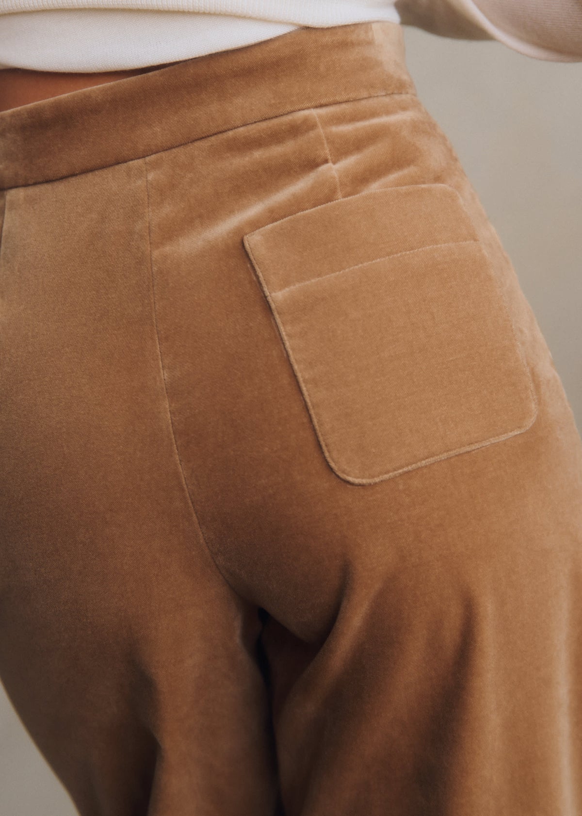Pantalon Marino - Beige Foncé