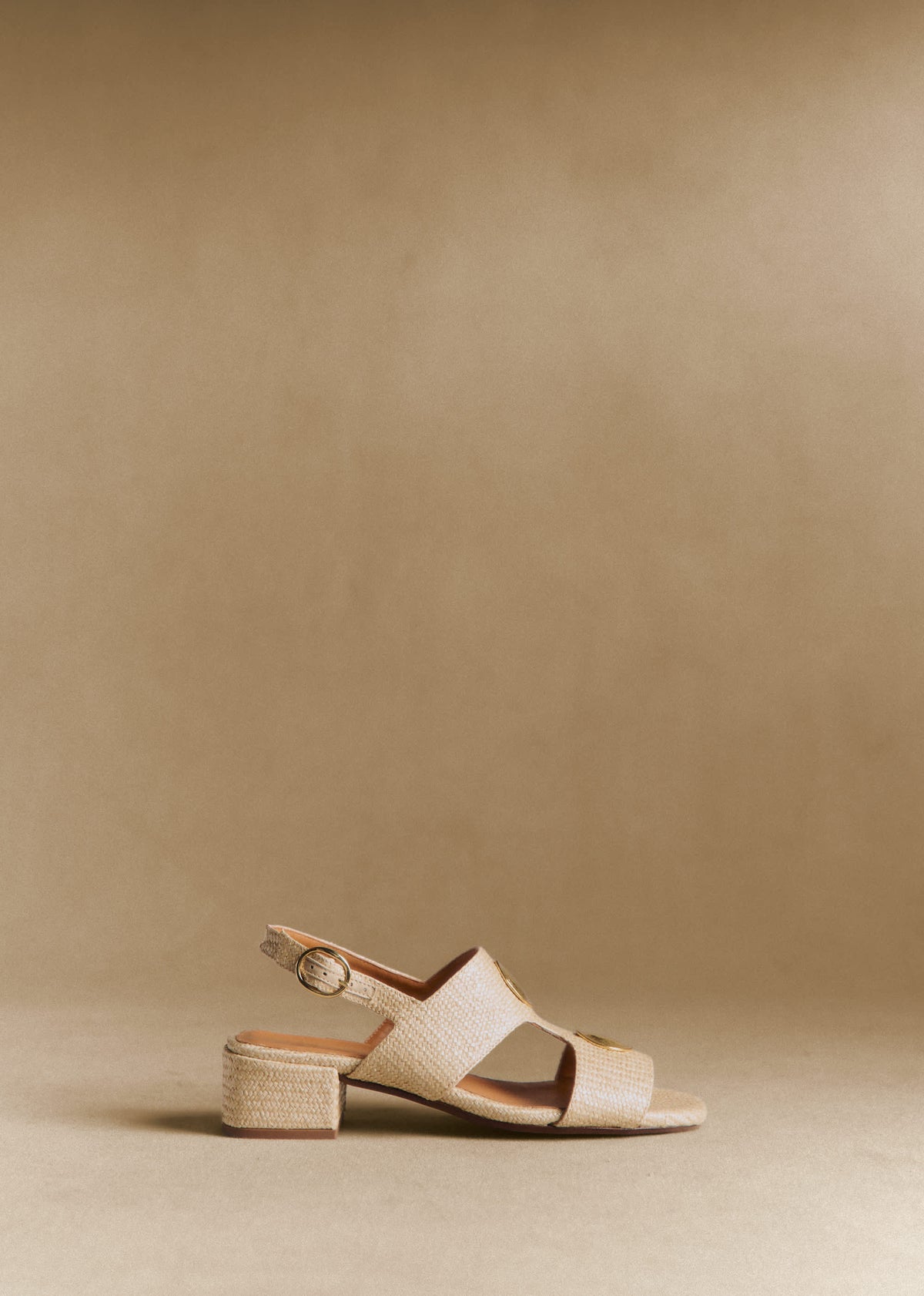 Sandales LYANA - Naturel Textile Tressé