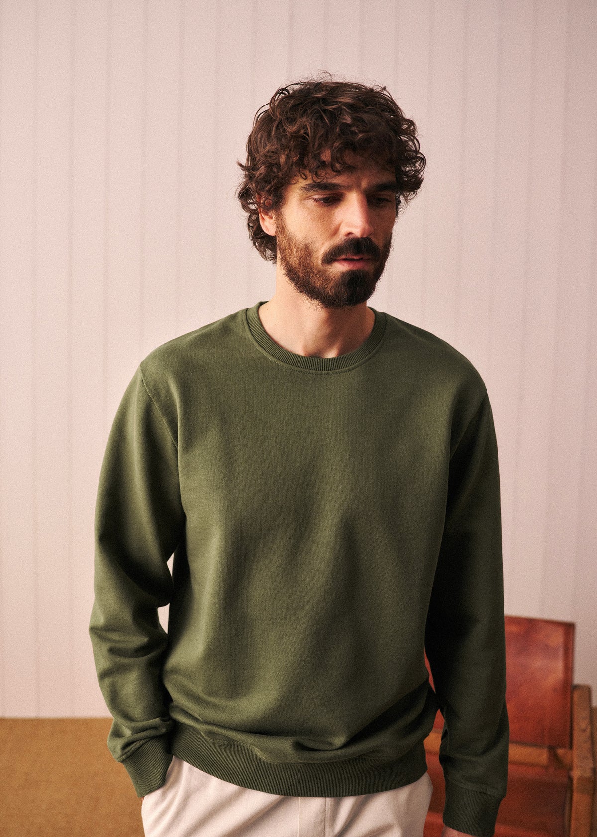 Sweatshirt Jaylen - Kaki